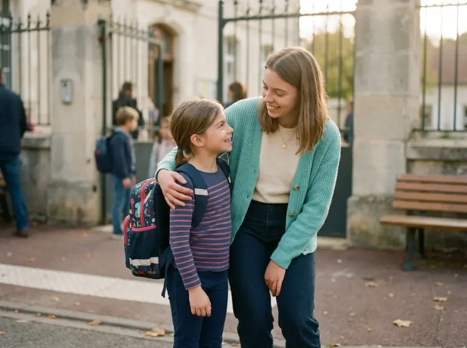 16h30, on récupère votre enfant au portail de l'école